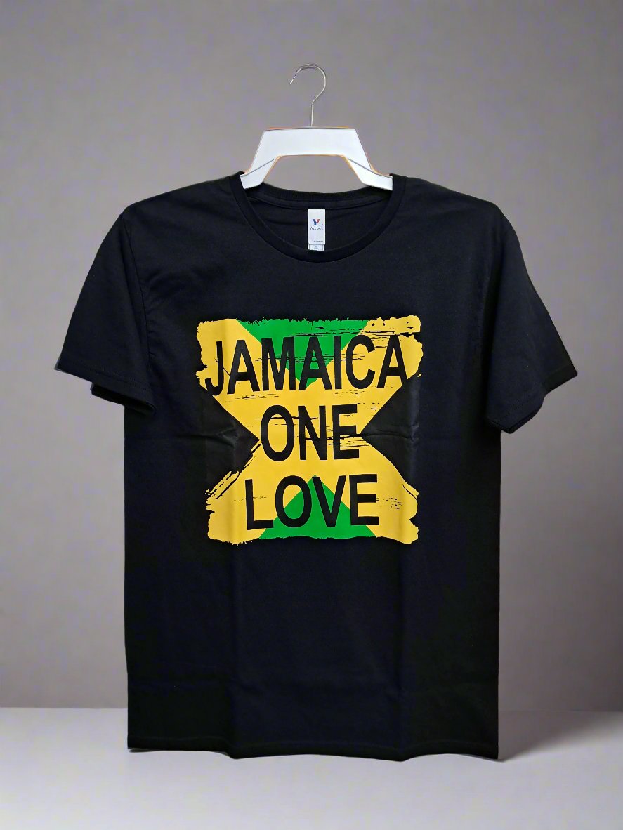 Jamaica One Love Flag T shirt