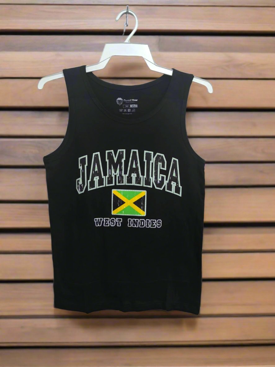 Jamaica flag tank top