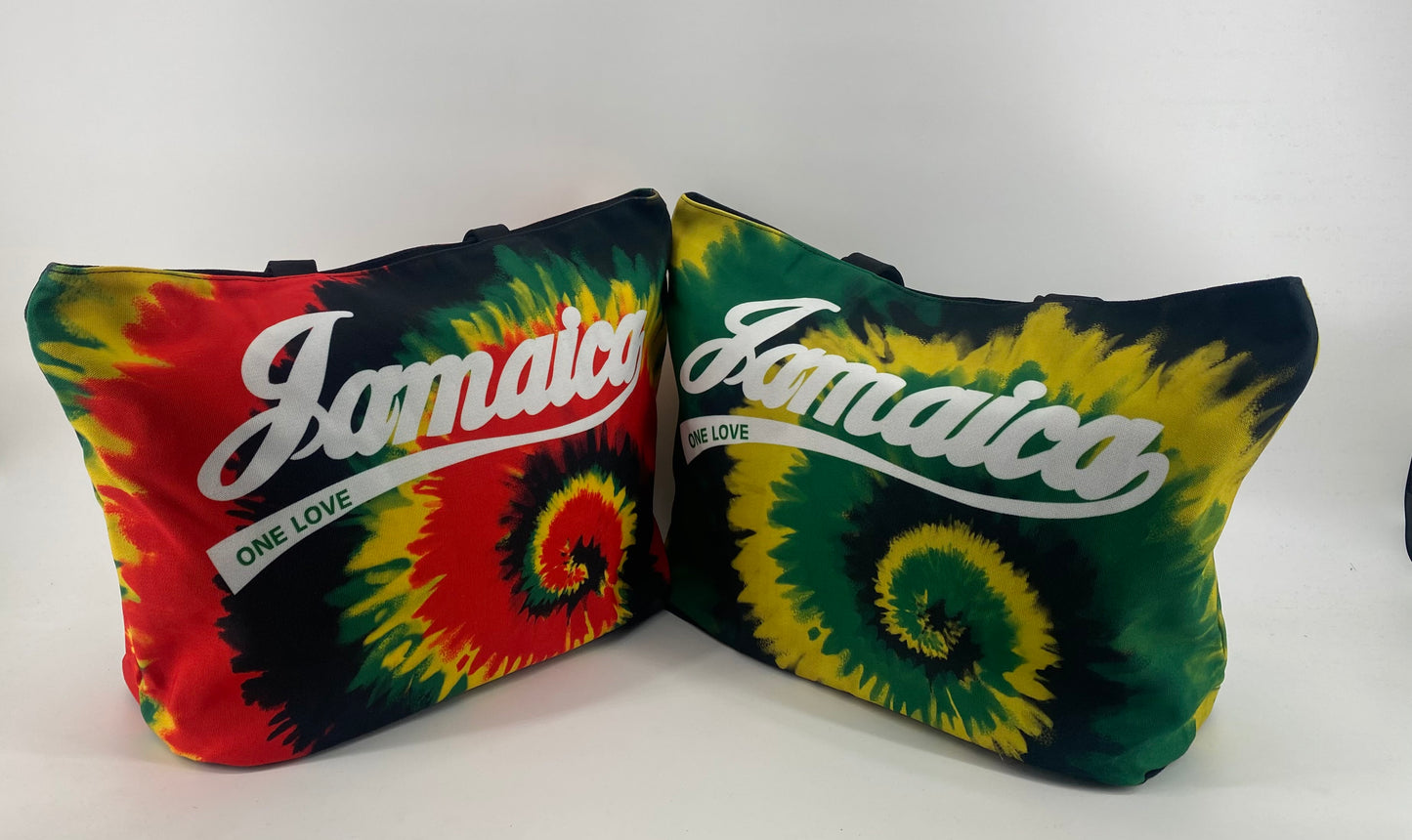 Short Handle Jamaican Totebag