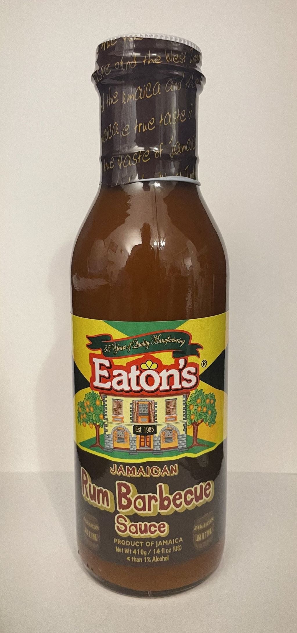 Eaton’s Rum BBQ Sauce From Jamaica 14 Oz