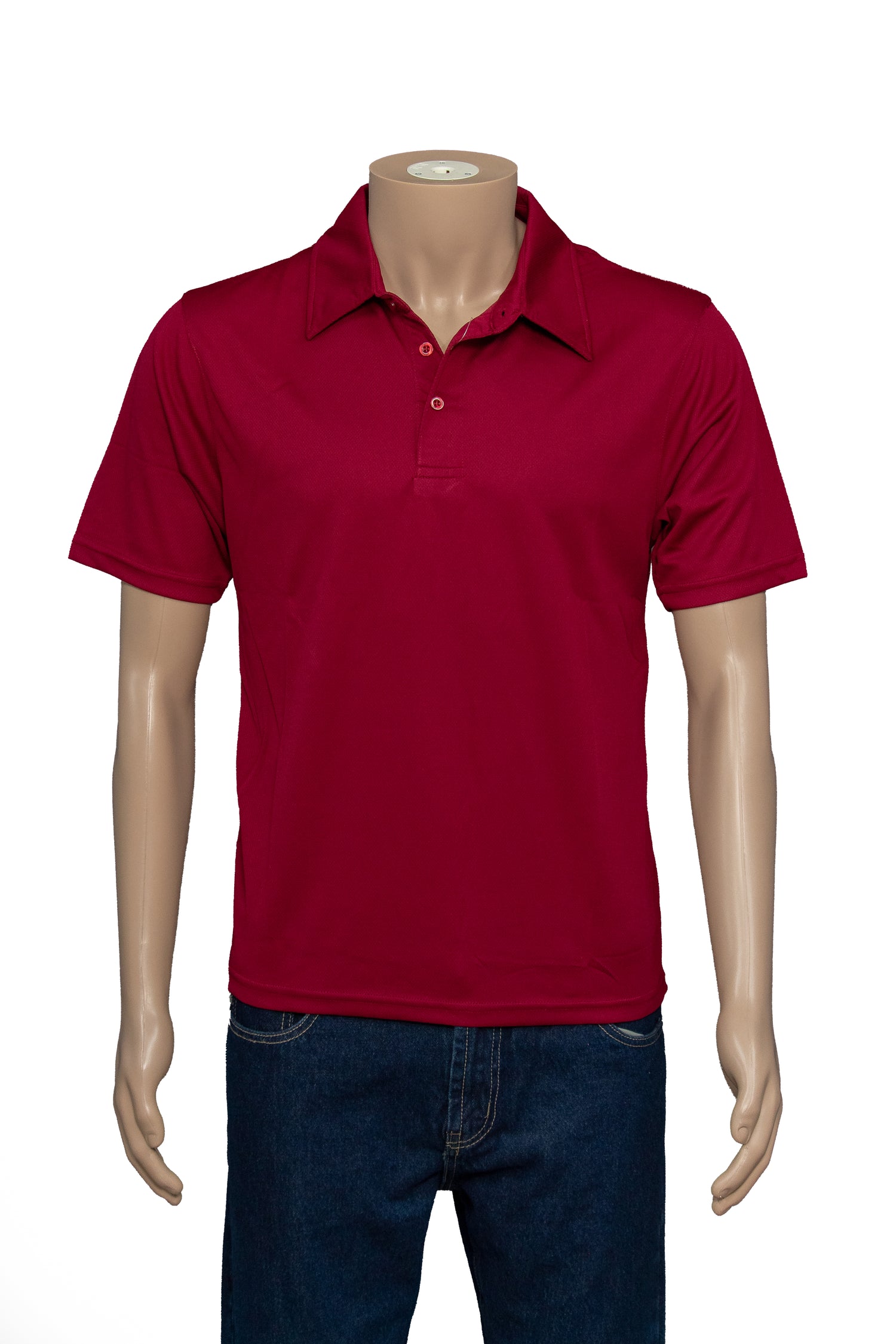 Burgundy or Maroon drifit polo t shirt