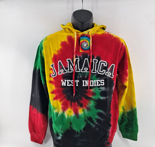 Jamaica rasta tie dye Hoodie