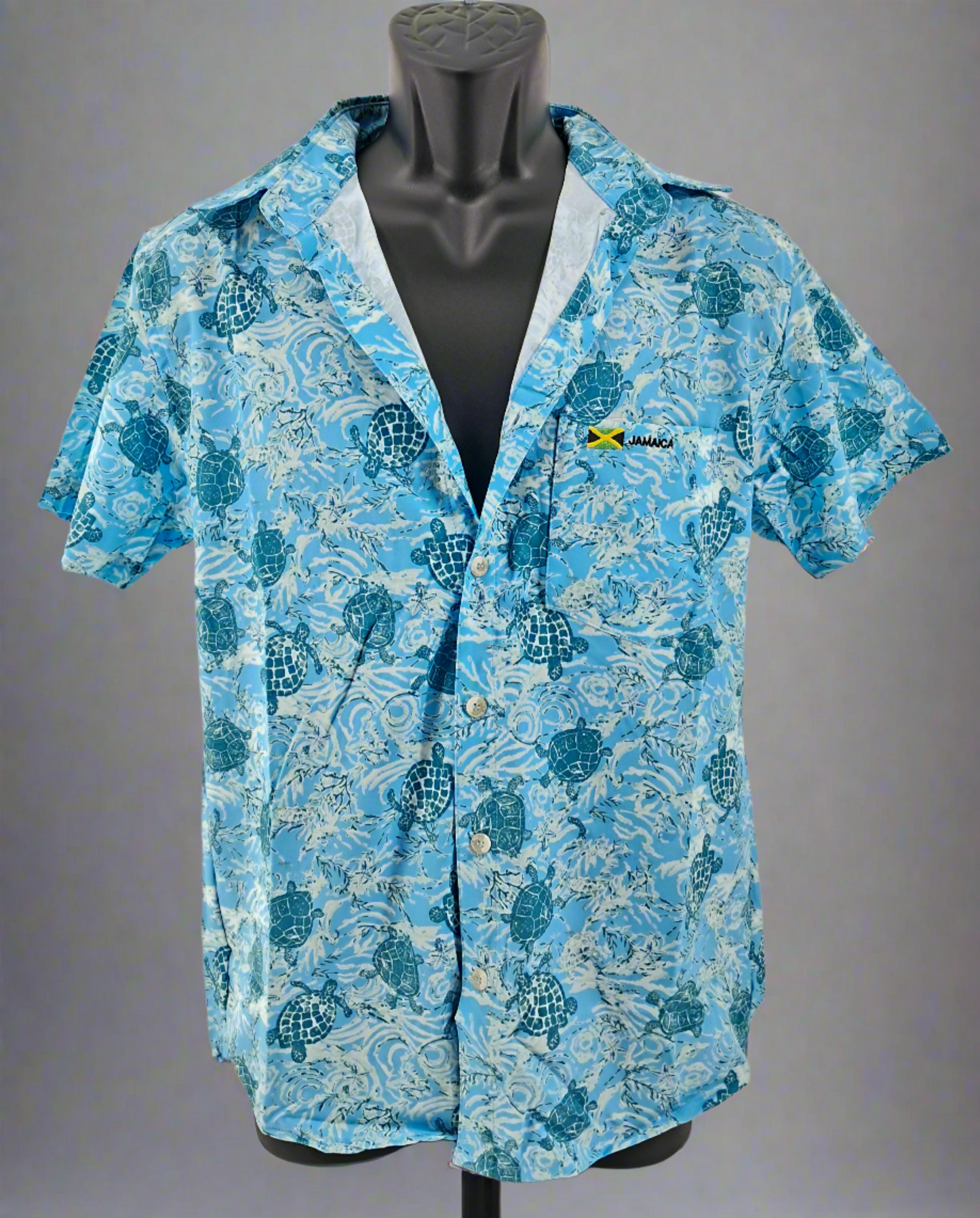 Turtle print Resortwear Shirt