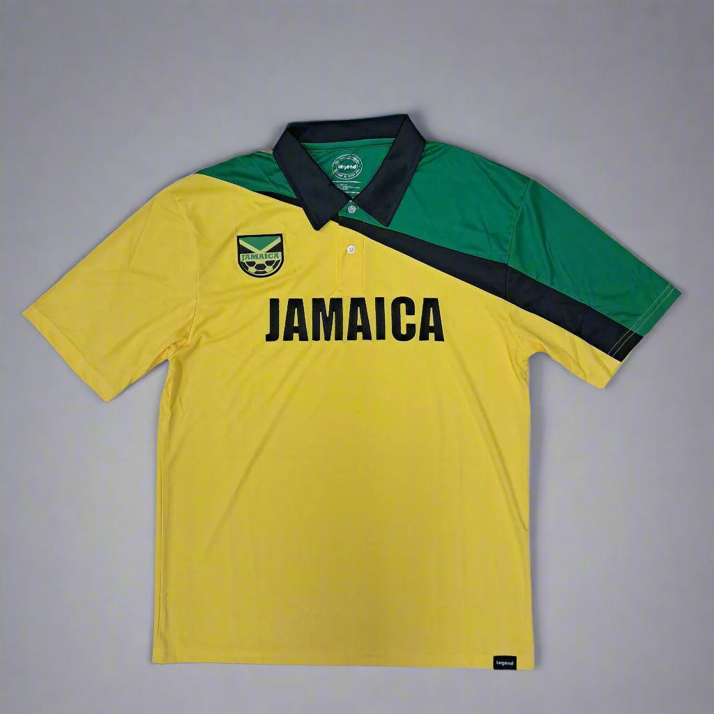 Jamaican football Polo shirts