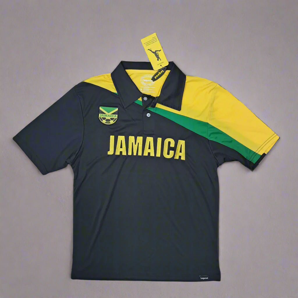 Jamaican football Polo shirts