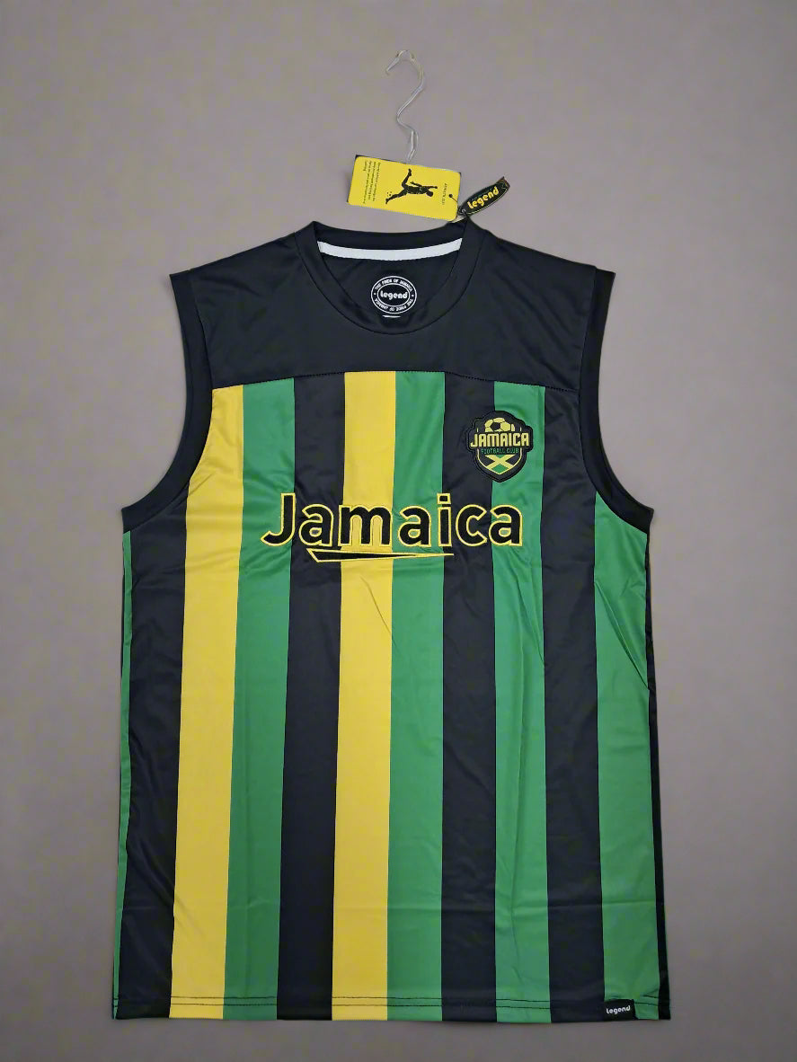 Jamaica Striped Jersey Gymwear Tanktops