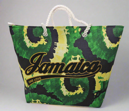 Rastafari Tie and Dye Beachbag