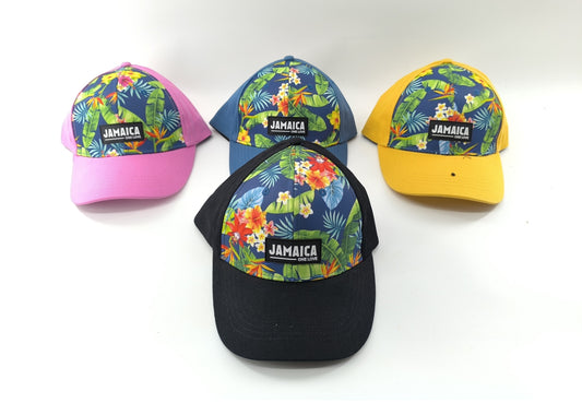 Jamaica one love cap-Floral printed