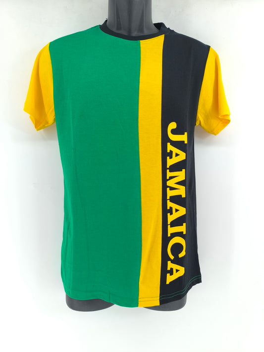 Jamaican flag designer T shirt